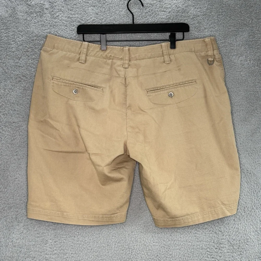 Under Armour Golf Shorts Heat Gear Match Play Performance Tan Stretch Mens 42